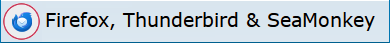Firefox, Thunderbird & SeaMonkey